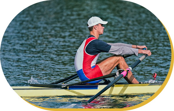 수상 로잉 훈련